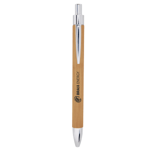 Bamboo Laserable Leatherette Pen