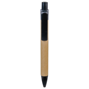 Recycled Paper Pen with Black Trim