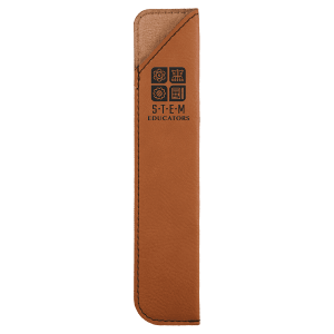 6 1/4″ Rawhide Laserable Leatherette Pen Sleeve