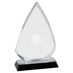 7 3/4″ Silver Arrow Diamond Corner Base Impress Acrylic