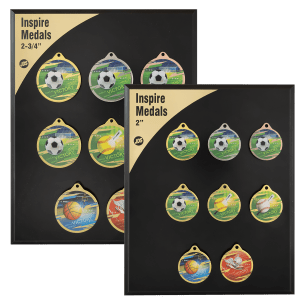 2″ & 2 3/4″ Inspire Medal Sample Set Gold Only