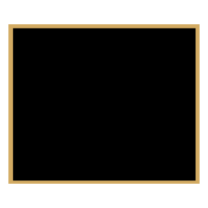 1 7/8″ x 2 1/4″ Black Laserable Brass Plaque Plate with Gold Border