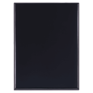 9″ x 12″ Black Piano Finish Plaque