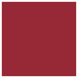 Maroon Velour Backing on Black Board