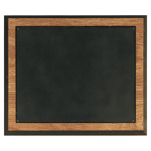 10 1/2″ x 13″ Oak Laminated Photo/Certificate Plaque with Acrylic Cover