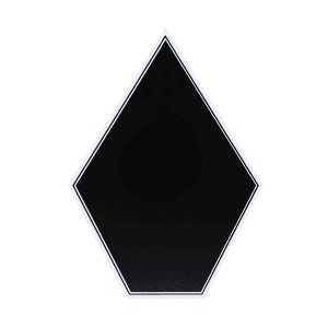 1650 – Black Silver Plate Only