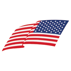 3″ x 2″ Small Aluminum Flag Insert