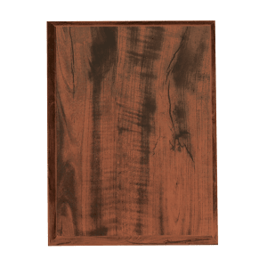 5″ x 7″ Walnut Finish Step Edge Plaque