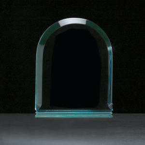 5″ x 7″ Arch Series Jade Acrylic Award-Upright Only