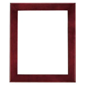 14″ X 17″ Rosewood Piano Finish Frame-Frame Only, Backer Sold Separately