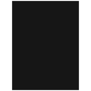 9″ x 12″ Black Cardboard Backing