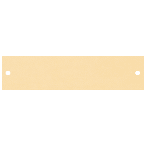 1 1/8″ x 4 3/4″ Flexibrass Plate-No Holes