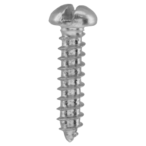 3/8″ Silver Slotted Screw