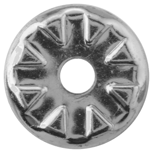 Silver Crown Plaque Rosette