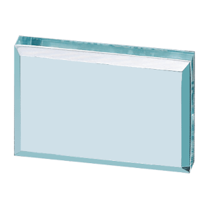 2 1/2″ x 4″ Jade Rectangular Acrylic Paperweight
