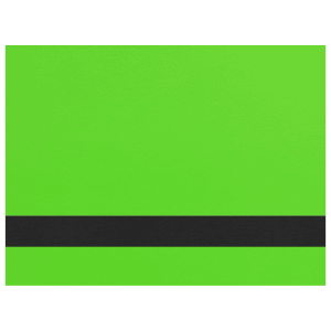 12″ x 24″ Neon Green Premier Laserable Leatherette Sheet Stock with Kota Pro Adhesive