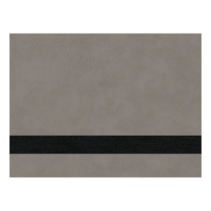 12″ x 24″ Gray Premier Laserable Leatherette Sheet Stock with Kota Pro Adhesive
