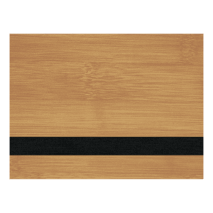 12″ x 24″ Bamboo Premier Laserable Leatherette Sheet Stock with Kota Pro Adhesive