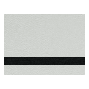 12″ x 24″ White Premier Laserable Leatherette Sheet Stock with Kota Pro Adhesive