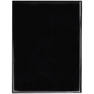 9″ x 12″ Black High Lustr Plaque