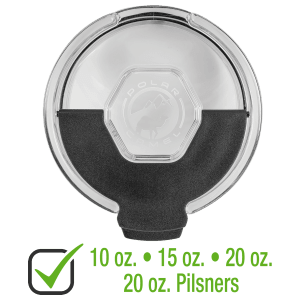 Snap Lid for 10, 15, 16, 20 oz. Polar Camel Tumblers or 20 oz. Pilsners