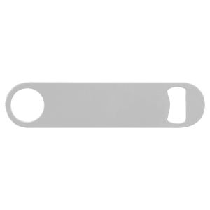 1 1/2″ x 7″ Sublimatable White Bottle Opener