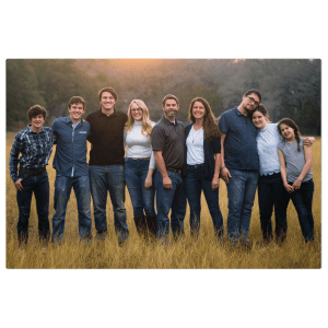 24″ x 36″ Gloss White ChromaLuxe Aluminum Photo Panel