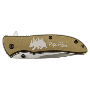 Bison River 4 1/4″ Flat Dark Earth Everyday Carry Knife