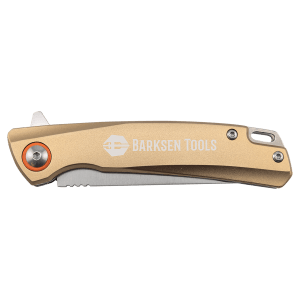 Bison River 4″ Sand Everyday Carry Knife with Ball Bearing Open Mechanism
