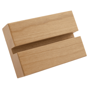 2″ x 3″ Alder Base with 9/32″ Slot
