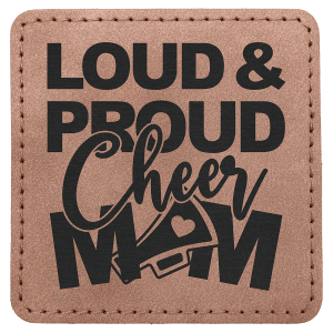3″ x 3″ Blush Premier Laserable Leatherette Square Patch with Kota Pro Adhesive – Creekside Collection