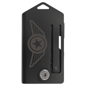 Bison River 2″ Black Everyday Carry Knife