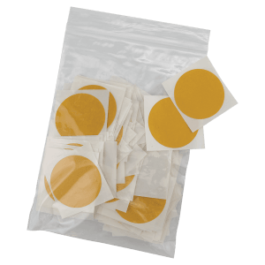 1 3/4″ Double sided Self-Adhesive Tessa Tape Discs (sold in quantities of 100)