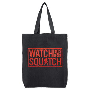 Black Cotton Canvas Tote with 3″ Gusset, 15″ x 16″ x 3″