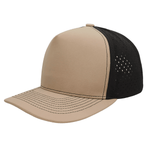 Desert Tan/Black BrimCo 5-Panel Performance Hat