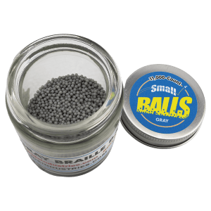 Grey Acrylic Braille Balls – 11,000 pieces