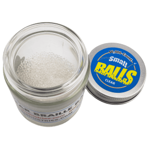 Clear Acrylic Braille Balls – 50,000 pieces