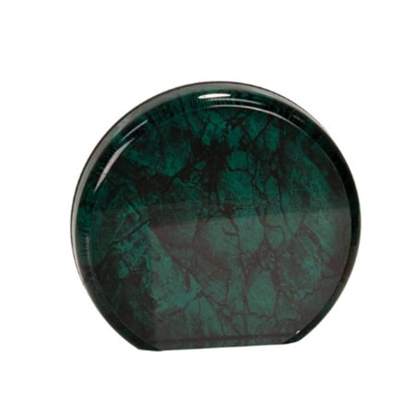 3 1/2″ Green Marble Aurora Acrylic