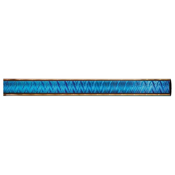 45″ Blue/Gold Round Aztec Trophy Column