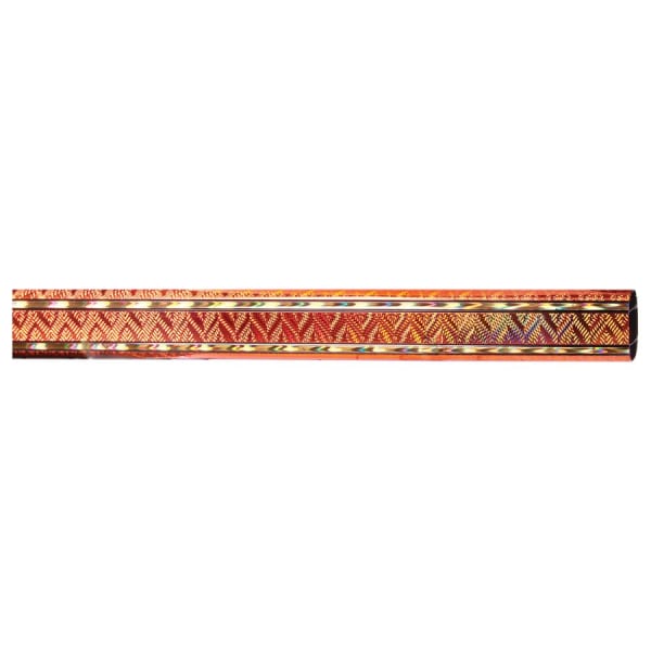 45″ Orange/Gold Rectangular Aztec Trophy Columns