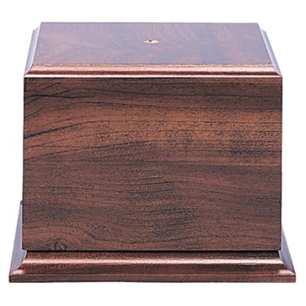 4 1/2″ x 3 1/2″ Cherry Finish Cup Base
