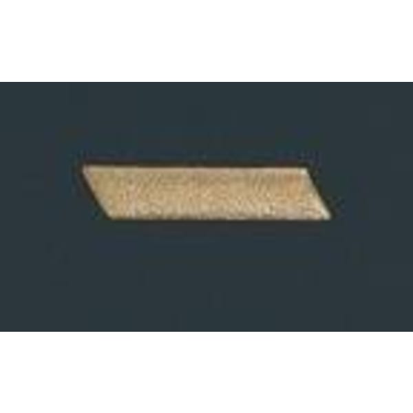 Gold Large Service Bar Metal Chenille Letter Insignia