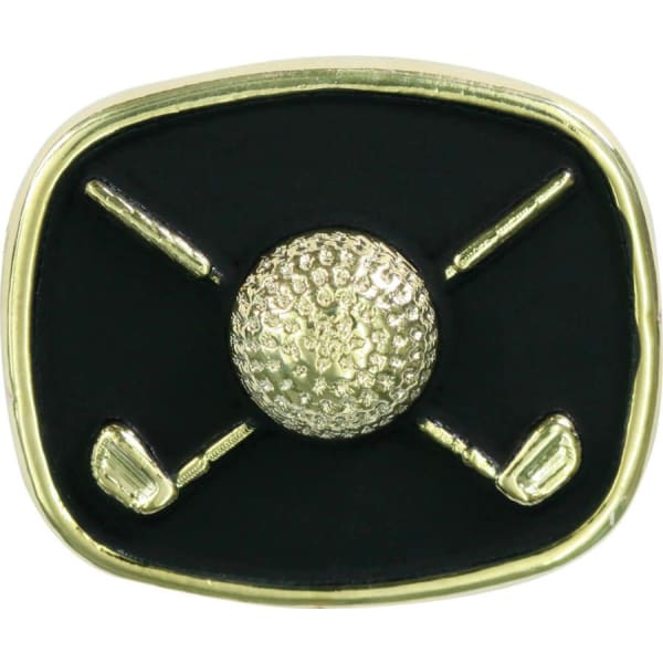 Gold/Black Golf Champion Ring Insert
