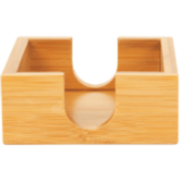 4″ x 4″ Bamboo Coaster Holder
