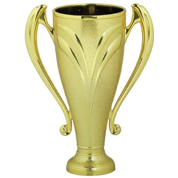 7″ Gold Plastic Victory Cup