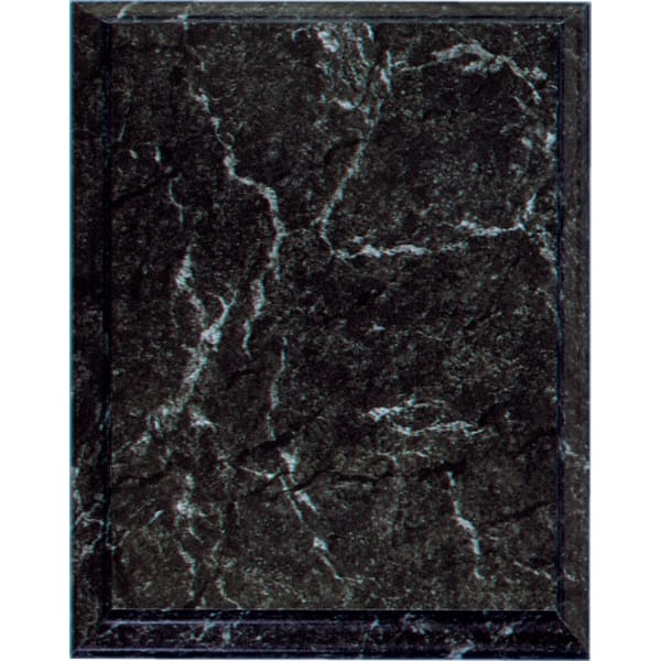 10 1/2″ x 13″ Improved Black Marble Finish Plaque