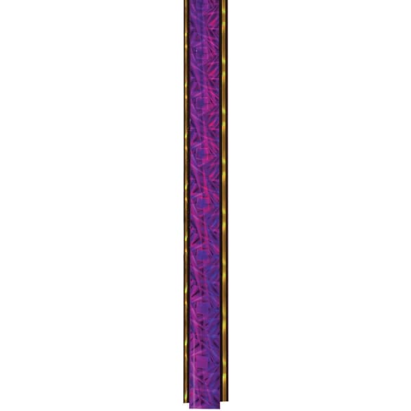 45″ Purple/Gold Round Dazzle Trophy Column