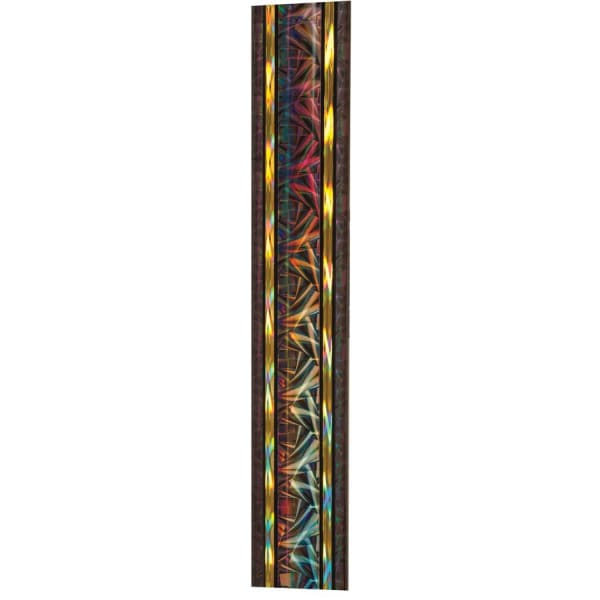 45″ Black/Gold Rectangular Dazzle Trophy Column