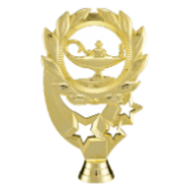 5 1/2″ Lamp of Knowledge Sport Wreath Figure
