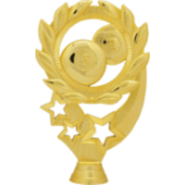 5 1/2″ Billiards Sport Wreath Figure